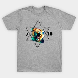 Lion inside a Star of David - 7.10 T-Shirt